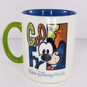 Walt Disney World Goofy Coffee Mug Huge Large Cup Double Sided
